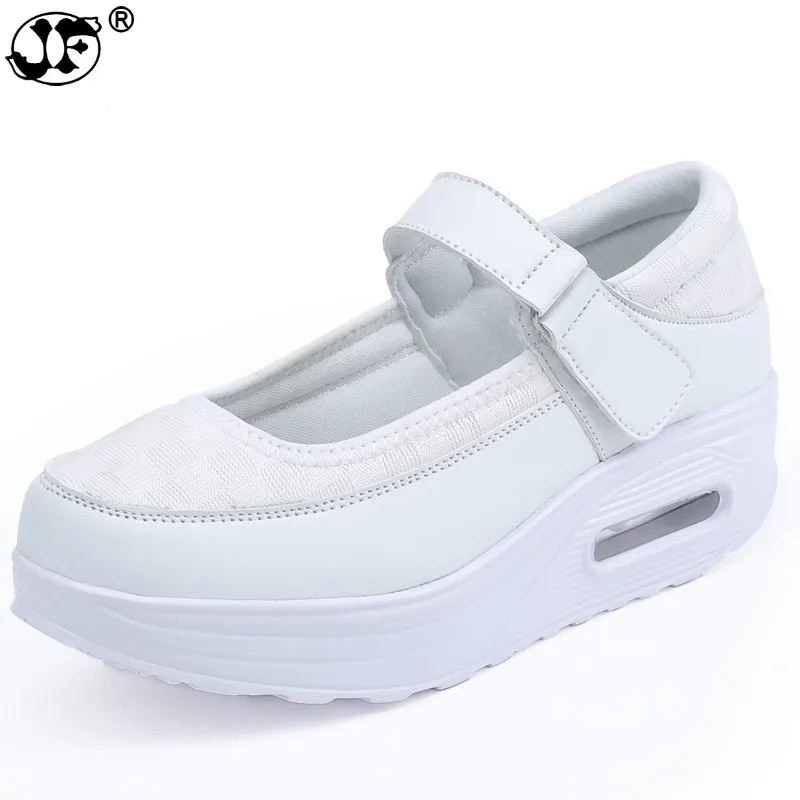 Fashion Mesh W Shoes for Woman 2021 Nurse Platform Women Casual White Sneakers Trainers Ladies Walking944 | Обувь