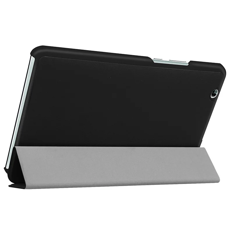 JRZ для Huawei MediaPad M3 8 4 дюймовые Чехлы тройной Стенд кожаный чехол с шелковой