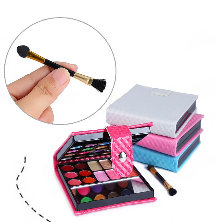 Pro Small Makeup тени для век Палитра 32 цвета модные тени для век Макияж Тени с чехлом косметика для женщин Oogschaduw 4 цвета