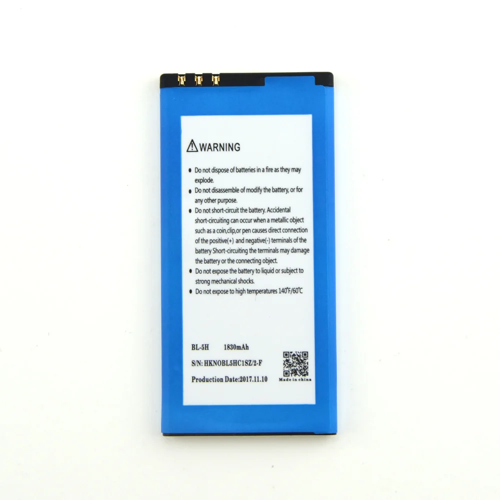 Hkfatel Новый BL-5H 5H литий-ионная батарея мобильного телефона для Nokia Lumia 630 635 636 638 RM-977