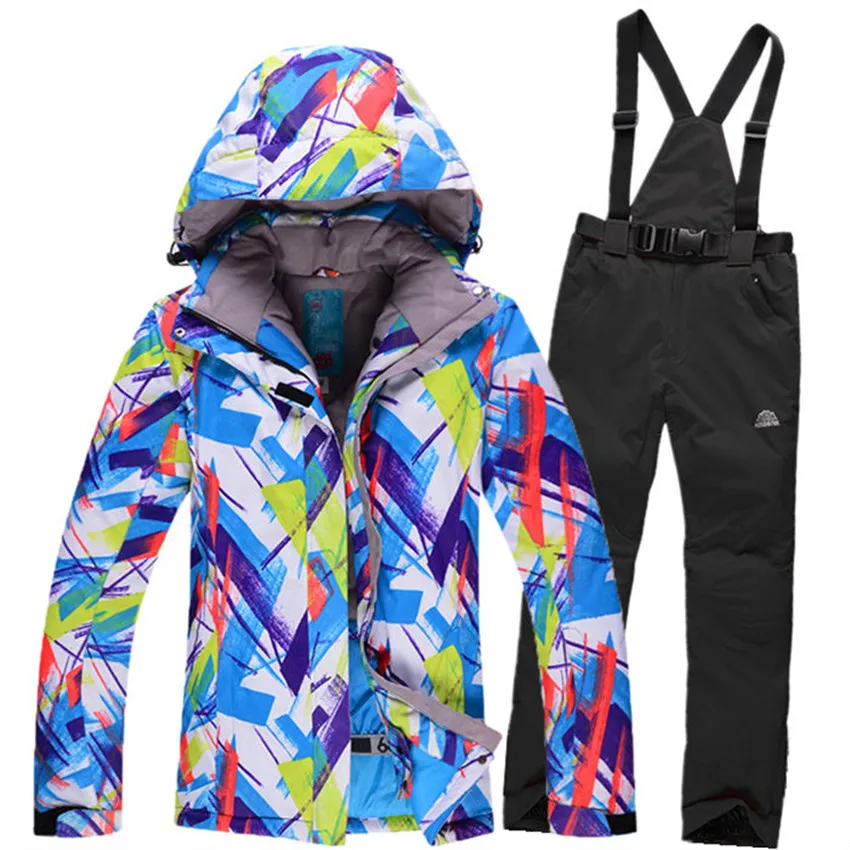 2016 Лыжный Спорт костюм снег Куртки женщин ветрозащитный дышащий Кемпинг женщины