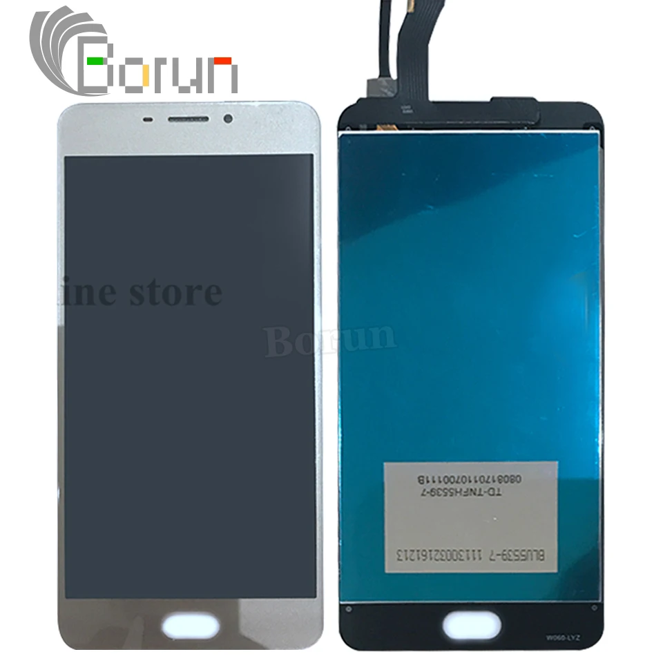 Дисплей для Meizu M5 Примечание ЖК дисплей Сенсорный экран планшета Ассамблеи