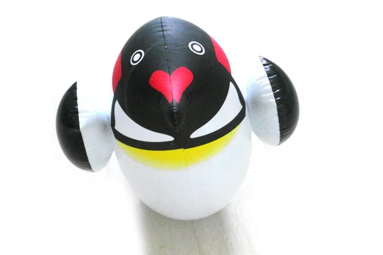 

Inflatable Toys Inflatable Cute Black Penguin "daruma" Toys "daruma" Inflatable Animals Baby Toys 2021