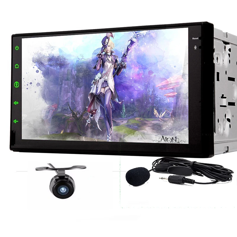 2 Din Автомобильный dvd плеер для гольфа с GPS 7 дюймов Android 5 1 навигация Bluetooth поддержка