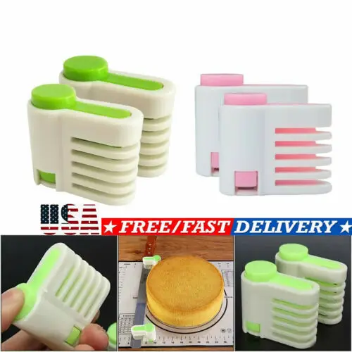 Супер практичные инструменты для выпечки 2 шт ровный торт нарезки выравниватель