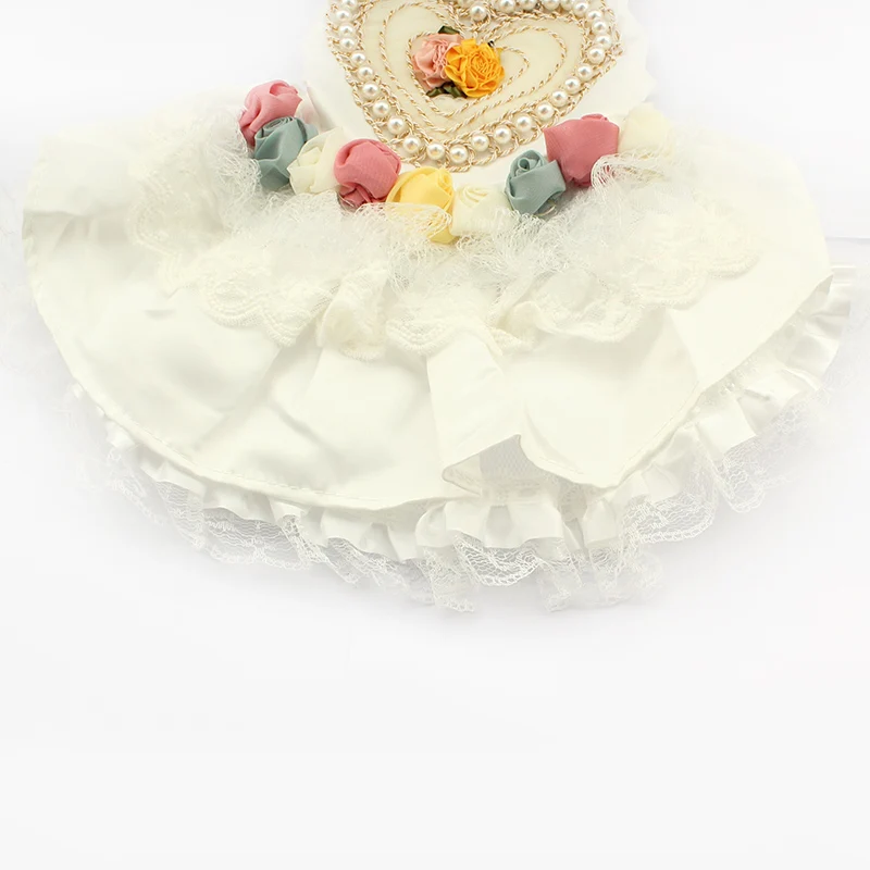 Любовь платье пачка украшенное жемчугом кружевные платья принцессы на свадьбу