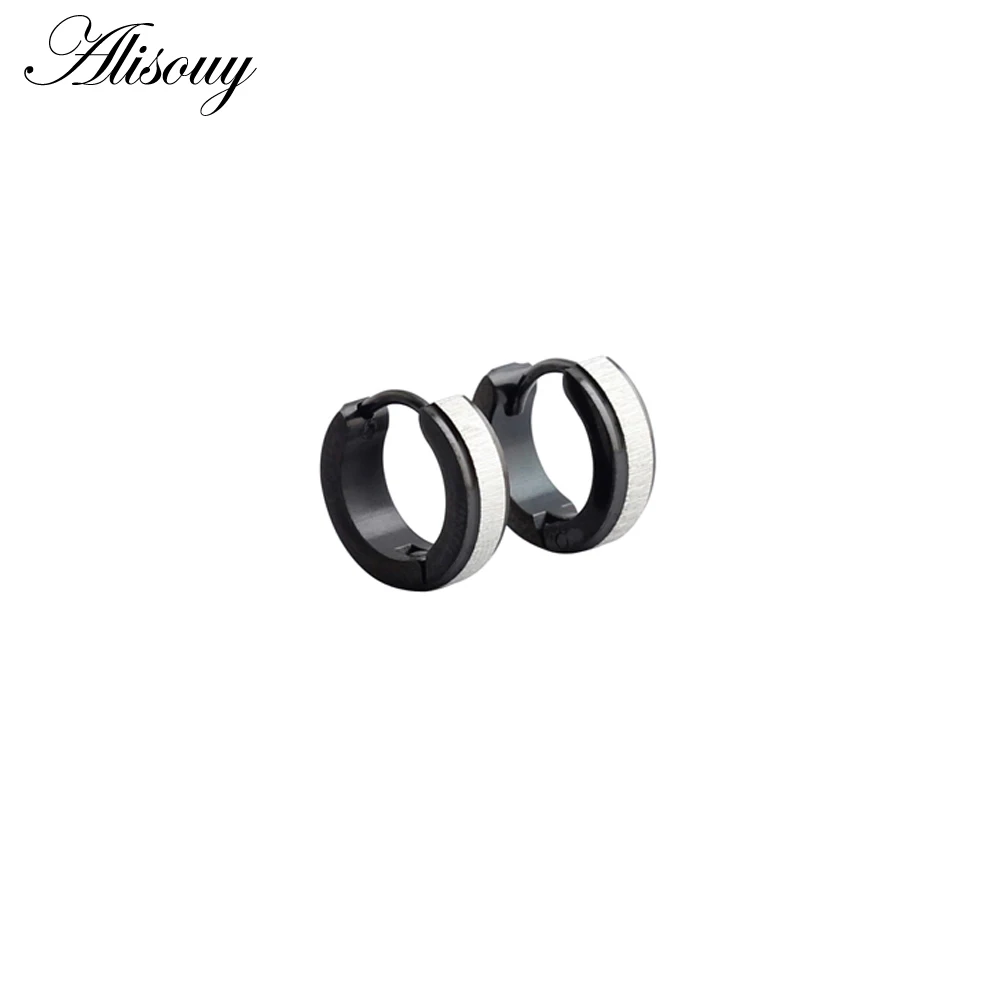 Женские и мужские серьги кольца из нержавеющей стали|fashion hoop earrings|hoop earringsstainless steel