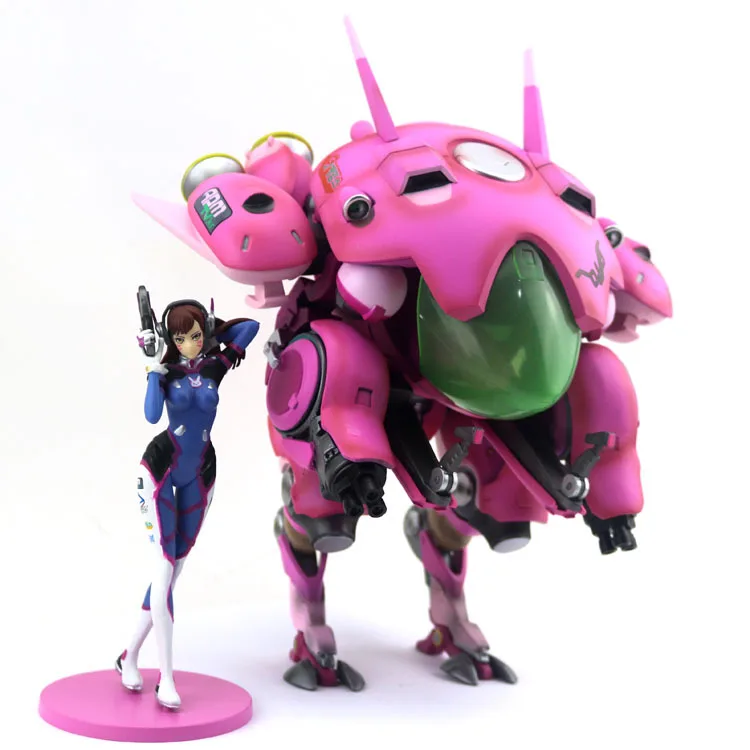23 см OW над героем Hana Song D. VA DVA MEKA ПВХ фигурка