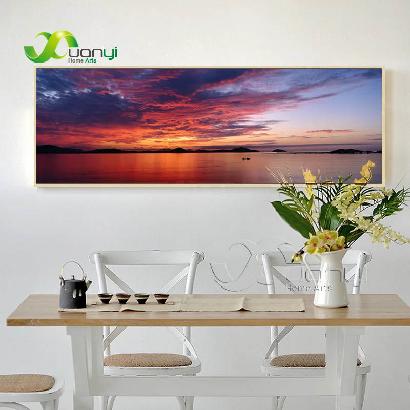 Один Canvs настенные художественные абстрактные пейзаж картина маслом домашний