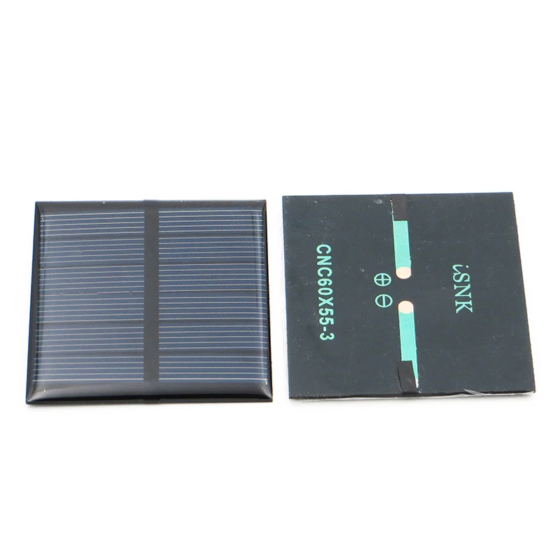 Fansaco 3V 150mA Portable Solar Panel Polycrystalline Silicon DIY Battery Sunpower Power System Mini Cell | Электроника