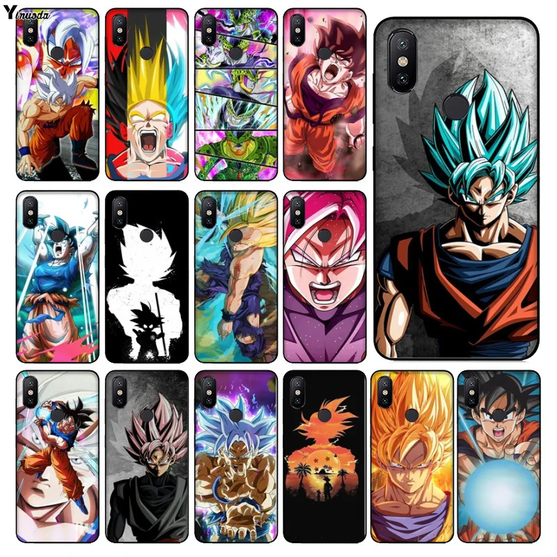 Yinuoda DRAGON BALL Z DBZ Goku новое поступление черный чехол для мобильного телефона xiaomi mi 6 8