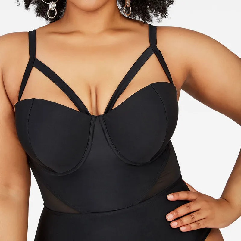 2019 сексуальный купальник бикини Женский комплект женский пуш ап цельный размера