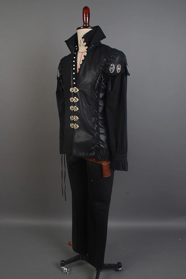 Костюм для косплея человека Once Upon A Time накидка пиджак брюки костюмы на Хэллоуин