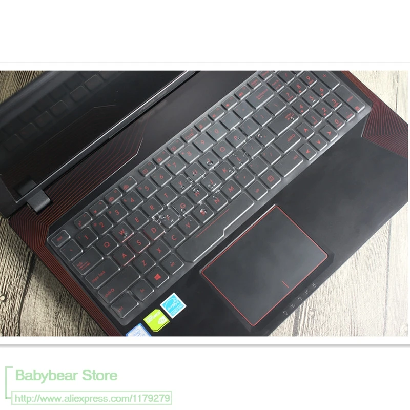 15 дюймовый Ультра ТПУ чехол для клавиатуры ноутбука для asyus GL553 GL553VD GL553VE GL553VW FX53VD FX53VE ZX53VW ZX53VD 15,6"