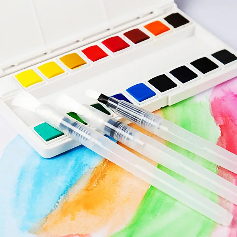 

Portable Paint Brush Water Color Brush Pencil Soft Watercolor Brush Pen for Beginner Painting Drawing Art Supplies