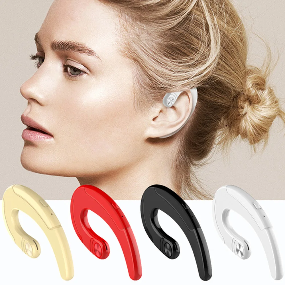 HBQ Беспроводной Bluetooth наушники изысканные крючок гарнитуры громкой связи костной