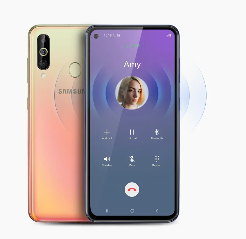 Samsung Galaxy A60 смартфонов 6,3 дюйма FHD+ Snapdragon 675 Octa Core 6 GB 128 GB Android 9,0 тройной-задняя камера NFC мобильный телефон