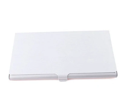 

Business ID Credit Card Case Metal Fine Box Holder Stainless Steel Pocket