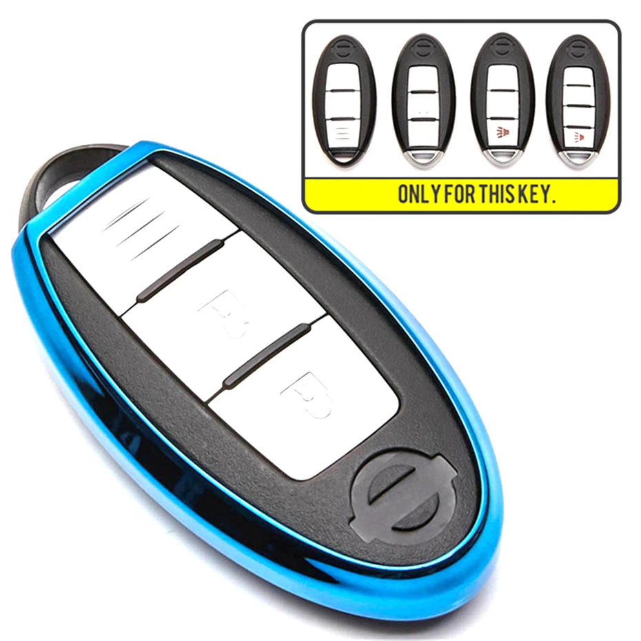Чехол KUKAKEY для автомобильного ключа Nissan Motorola Livida X Trail T31 T32 Qashqai Teana March Juke Shell|Футляр