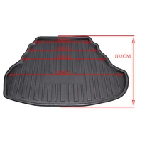 car accessories rear cargo boot trunk mat tray pad protector cover for toyota camry 2012 2013 2014 2015