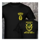 Sas Sbs Forsvarets Gsg 9 Bope снайперский зеленый берет Gign Raid Bri Jtf2 Fsk Mjk Jgsdf армейские спецназ мужские футболки