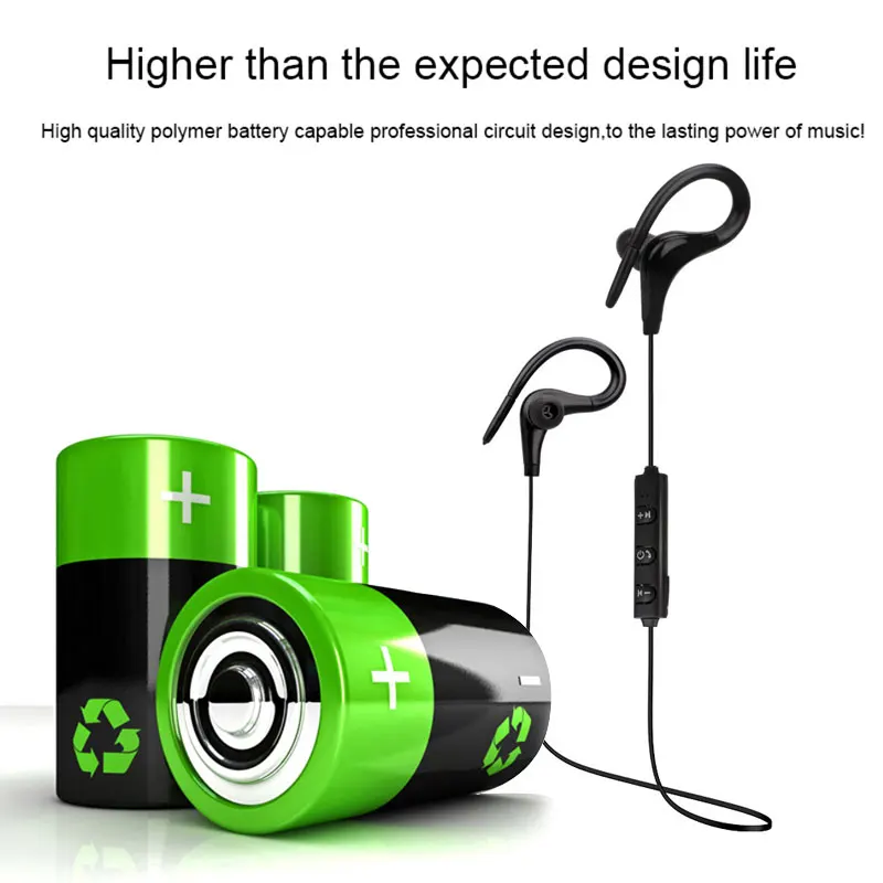 Спортивная стерео Bluetooth беспроводная гарнитура 4 1 наушники с микрофоном