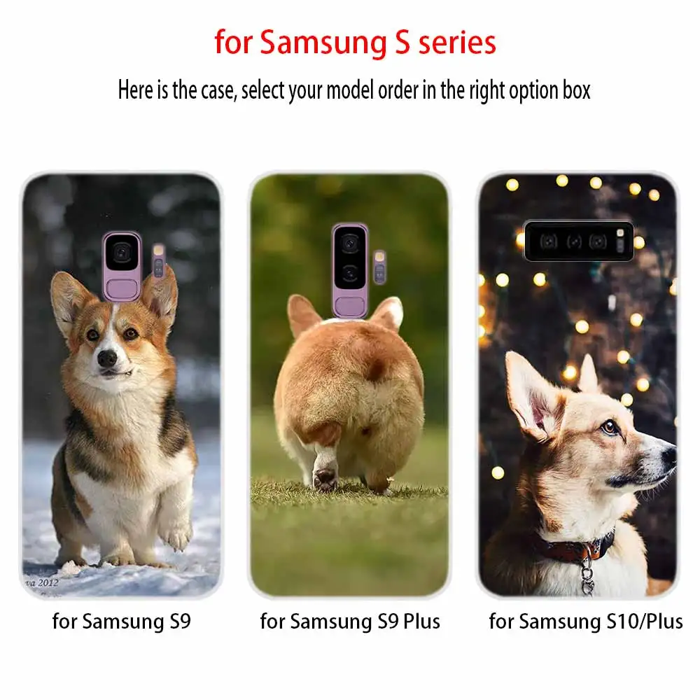 Чехол для Samsung Galaxy S8 S9 S10 S20 S21 Plus Uitra Lite Ультратонкий чехол S10E S7 Edge с изображением