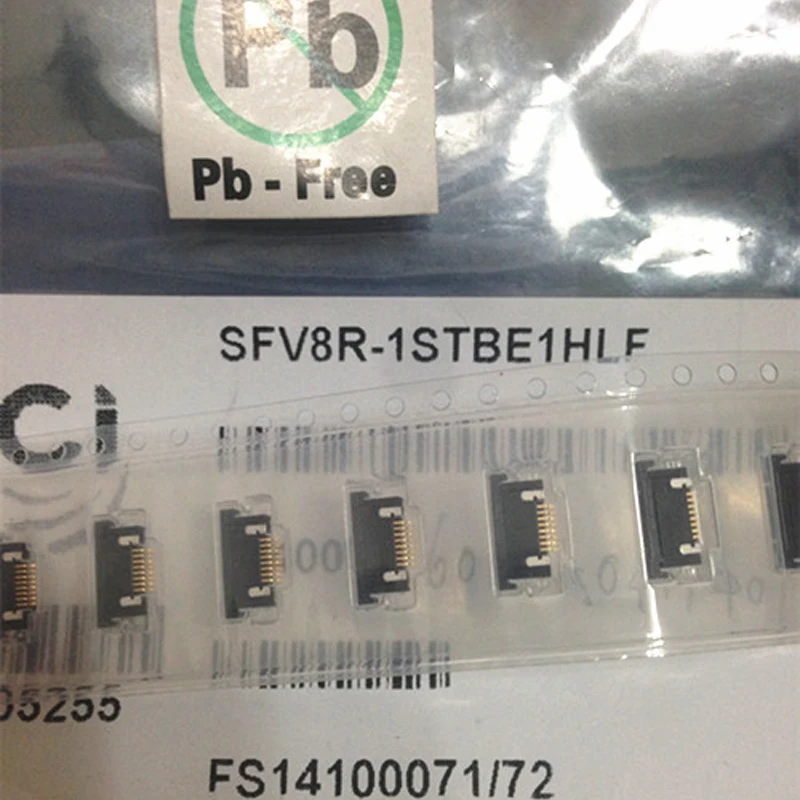 

5pcs FPC Cable Connector FPC SFV8R-1STBE1HLF 0.5 Pitch 8p Drawer Type Connection Under the Next