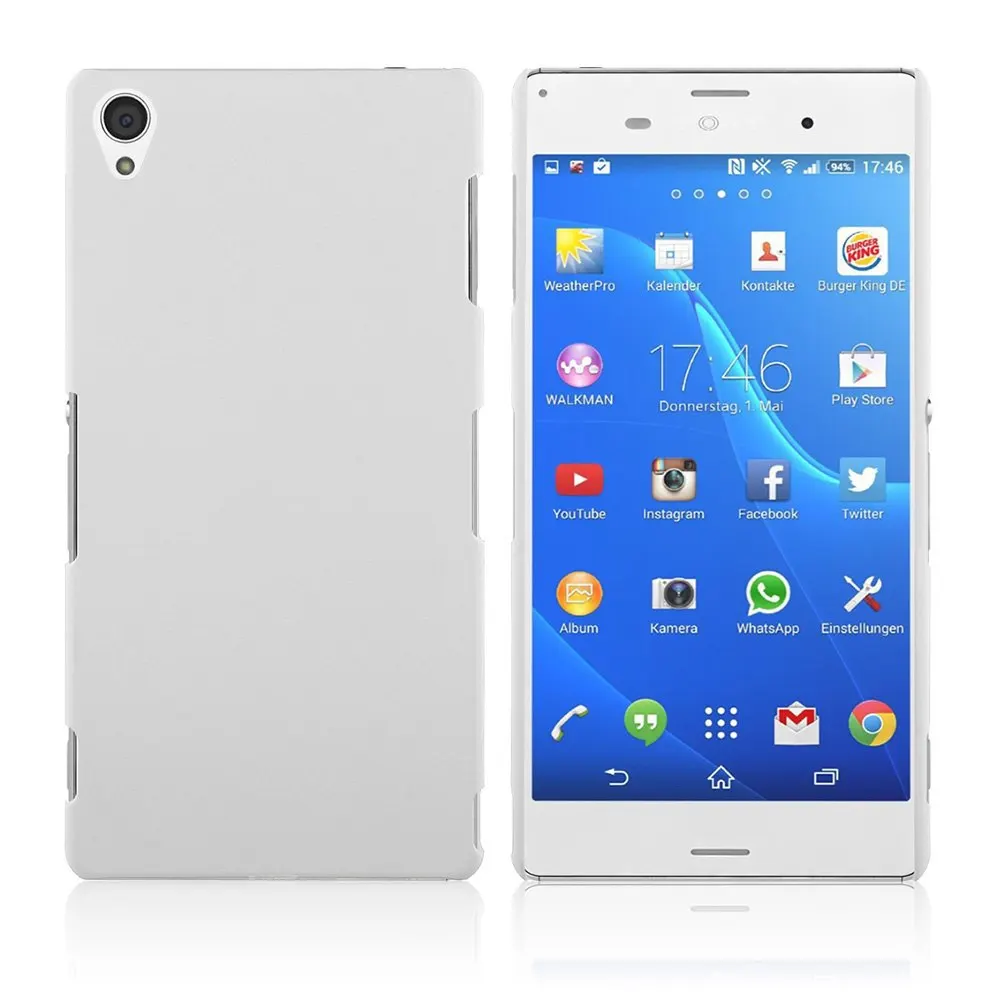 Гибридный жесткий чехол для sony Xperia XA 2017 X Performance Z Z1 Z2 Z3 Z4 Z5 Mini Compact E5 XZ доступны