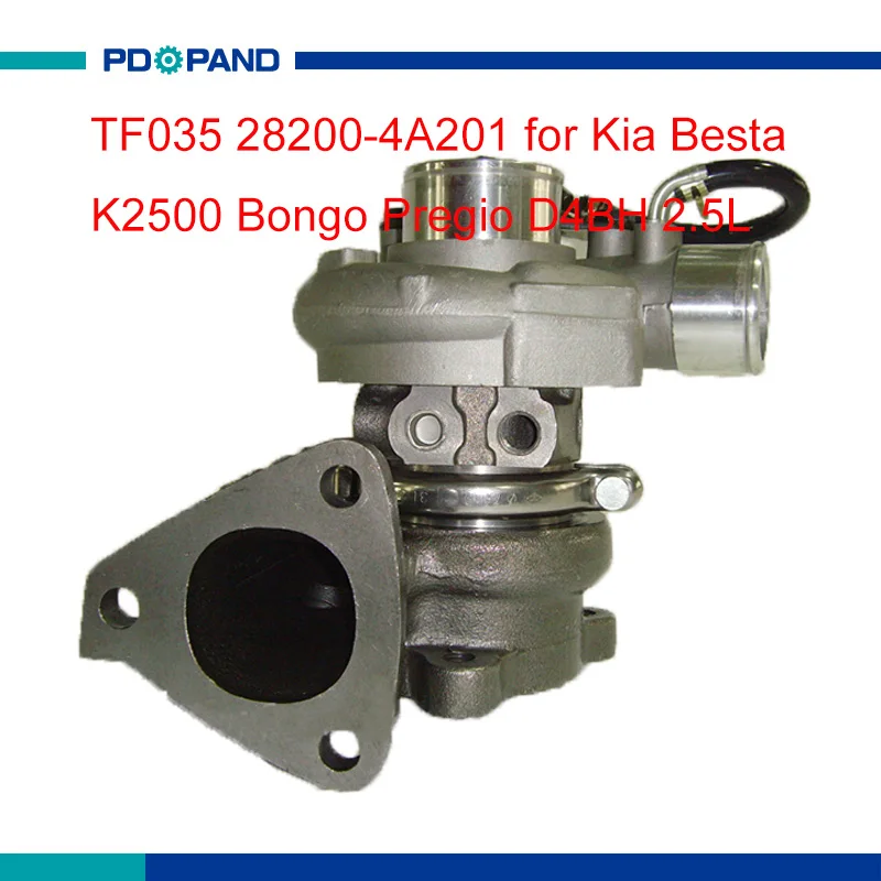 

Турбокомпрессор TF035 для KIA Besta Bongo K2500 Pregio 28200-4A201 49135-04121 28200-4A161 49135-04210 49135-04211