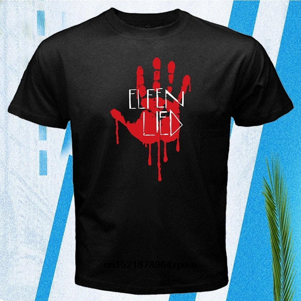 Для мужчин футболка Elfen Lied Diclonius Люси ню аниме классический сериал Черный