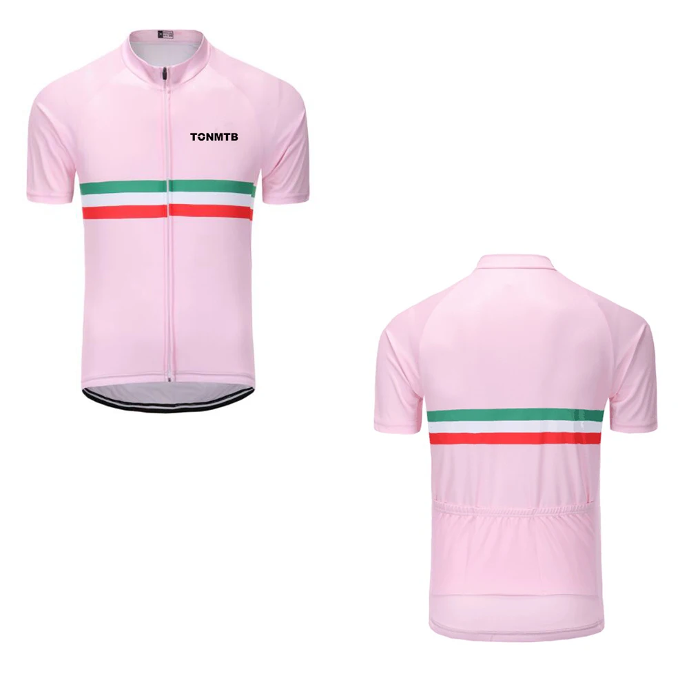 

High Quality Customized Ciclismo Cycling Jersey Short Sleeve Wear Maillot Summer Ventilate Mesh Jacquard Material Back Pockets