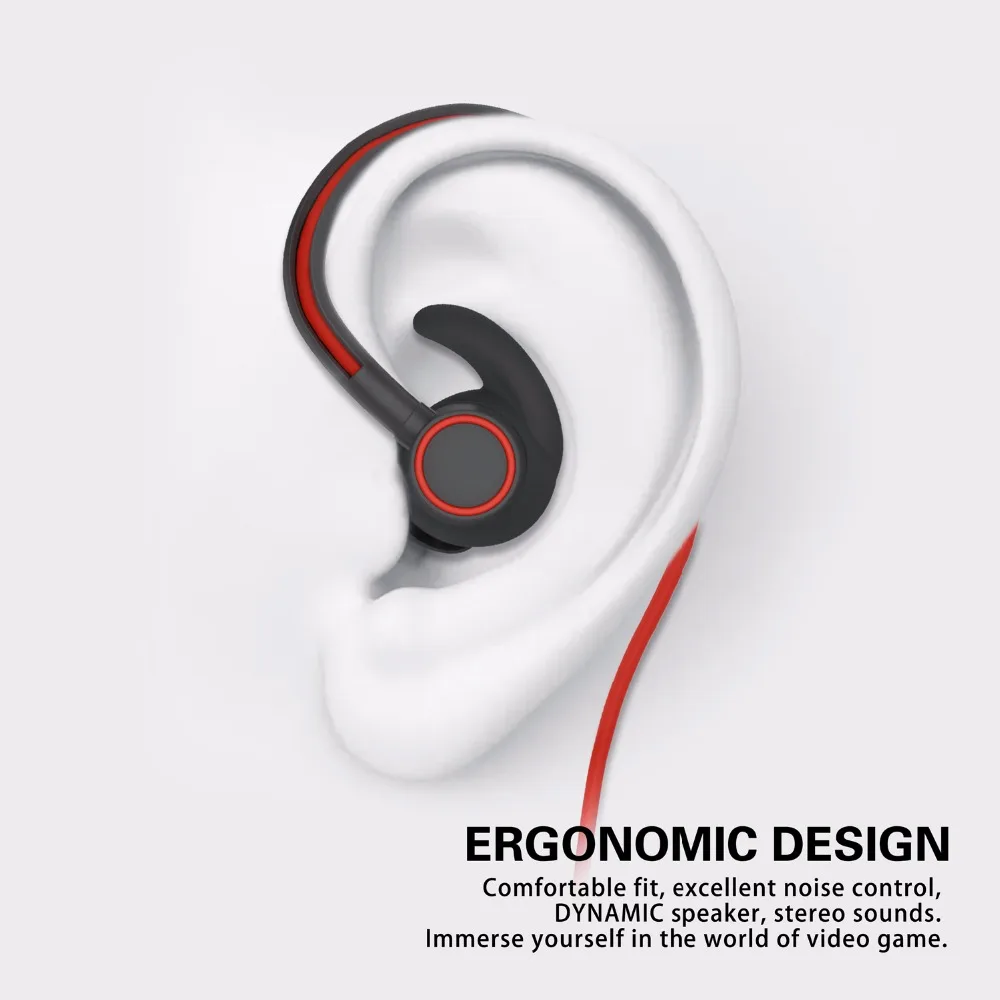 Shengtena IPX4 rated наушники с защитой от пота bluetooth 4 2 Беспроводные спортивные для бега