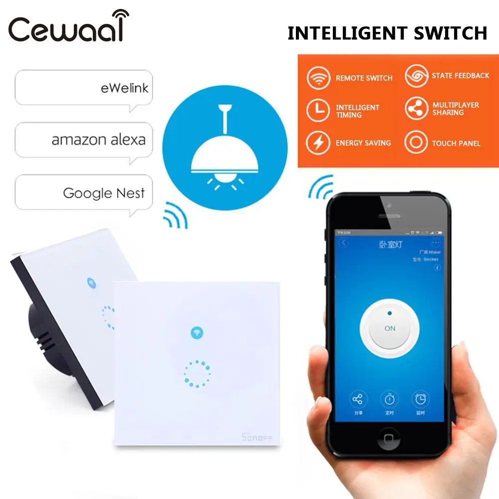 EU Plug Smart Power Socket WIFI Outlet Home Delay Appliances Premium High Performance | Электроника