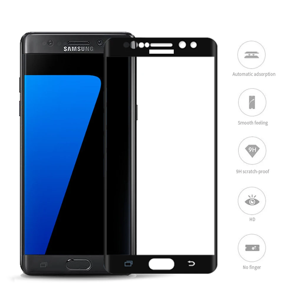 Защитная пленка закаленное стекло для Samsung Galaxy Note 7 fe 8 9 2 шт.|Защитные стёкла и
