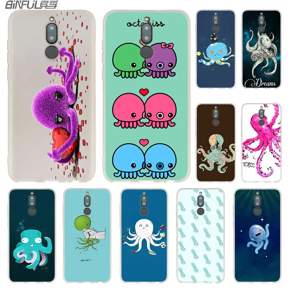 Забавные чехлы для телефонов Huawei Mate 30 20 10 Lite Pro Мягкий силиконовый чехол Y9 2019 2018 Nova