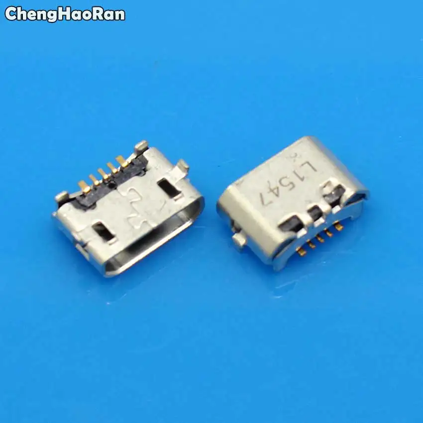 ChengHaoRan Micro USB 5pin Jack обратная рожка зарядный порт разъем для Huawei 4X Y6 4A 4C C8817 P8 Max Lite