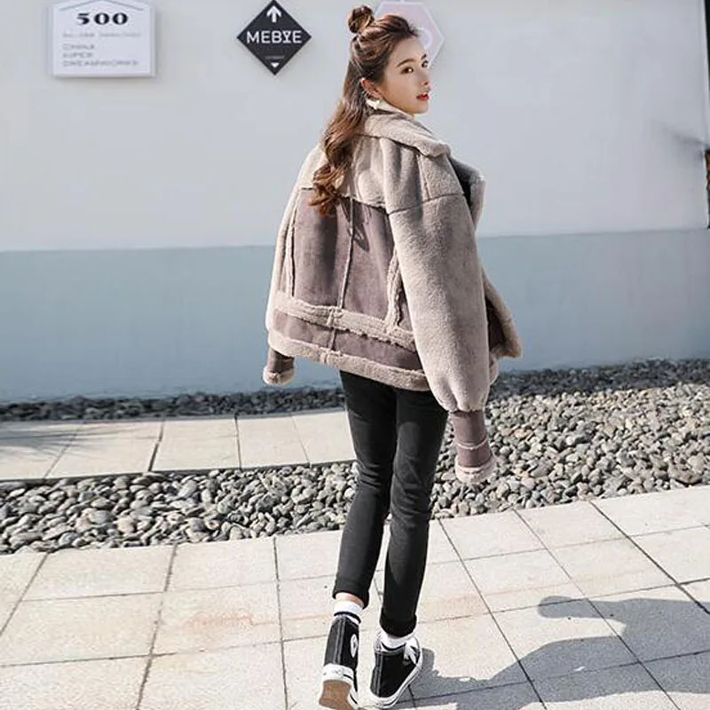 Повседневная куртка Ms 2020 зимнее повседневное пальто из искусственной замши и