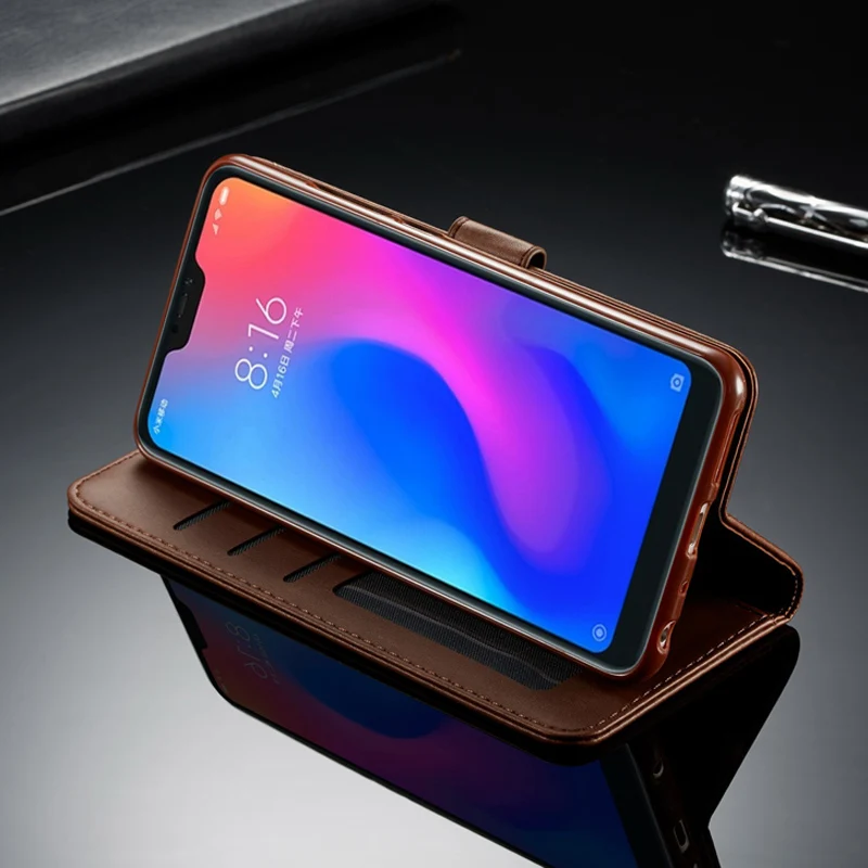 Кожаный флип-чехол для Xiaomi mi 9T A2 6X держатель для карт чехол для Coque Red mi Примечание 8 7 6 5 K20 Pro Plus 6A 7A 8A чехол Hoesje Fundas