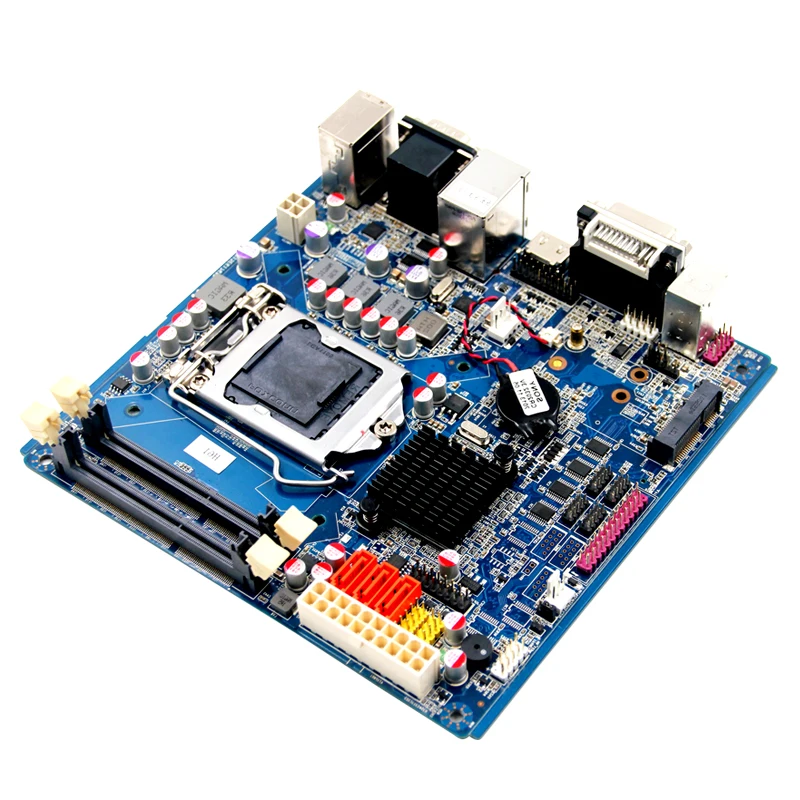 Mini intx Встроенная Материнская плата поддержка LGA1155 интерфейс все серии