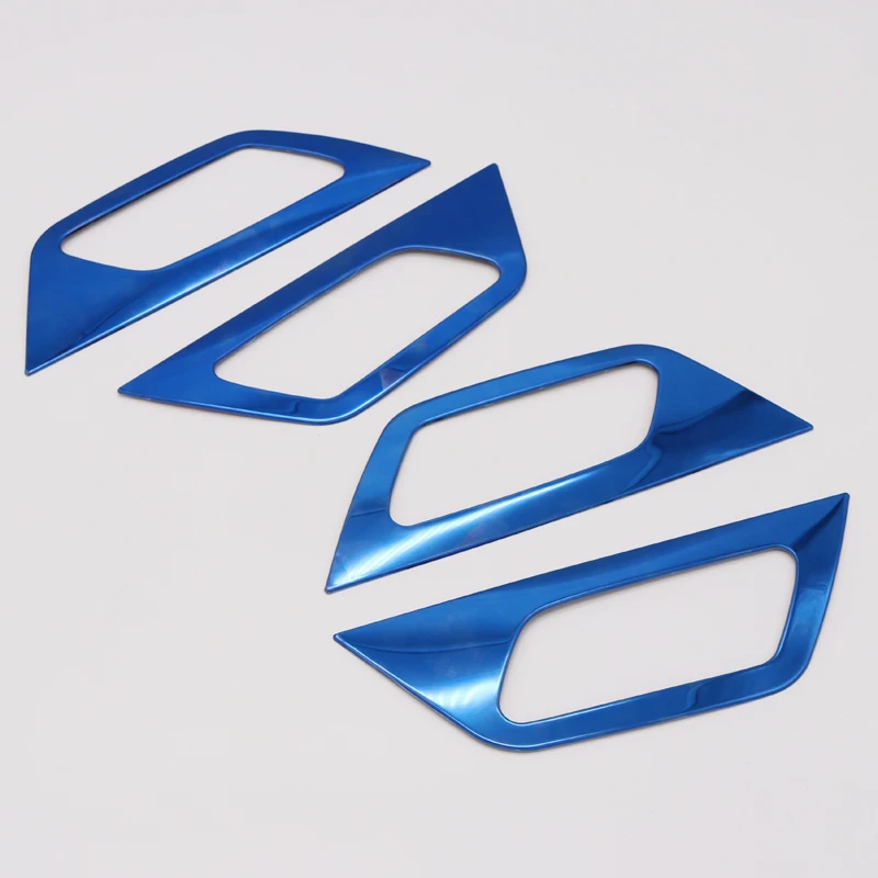 

For Peugeot 3008 5008 GT 2017 2018 2019 2020 Stainless Steel Interior Door Handle Bowl Frame Cover Trim 4pcs Car Styling