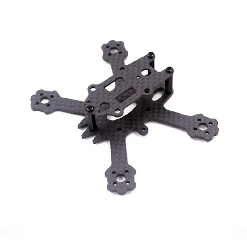 Высокое качество X2 ELF 88 мм микро бесщеточный 3K карбоновое волокно FPV Racing Frame Kit для