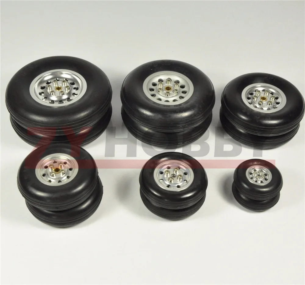 1 пара 3 5 дюймовые твердые резиновые колеса с Alu Hub &quotдля RC Airplane H25mm NEW|rubber wheel|wheel for rc