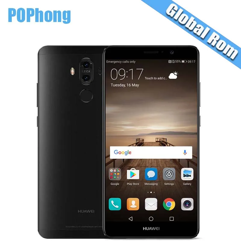 Huawei mate 9 4G/6G ram 32G/64G/128 rom 5 ''сотовый телефон Восьмиядерный Kirin 960 Android 7 0 Dual SIM SuperCharge