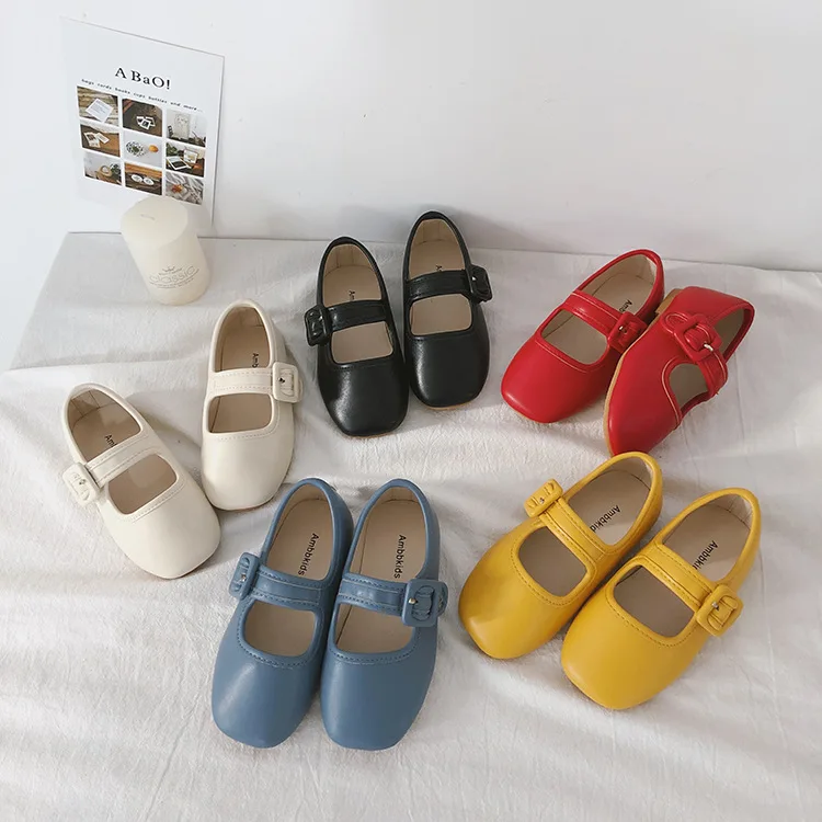 

Children Shoes Kids Leather Shoes Toddler Kids Girl Buckle Wedding Party Dance Leather Shoes Girls Walking Shoes Kids Footwear