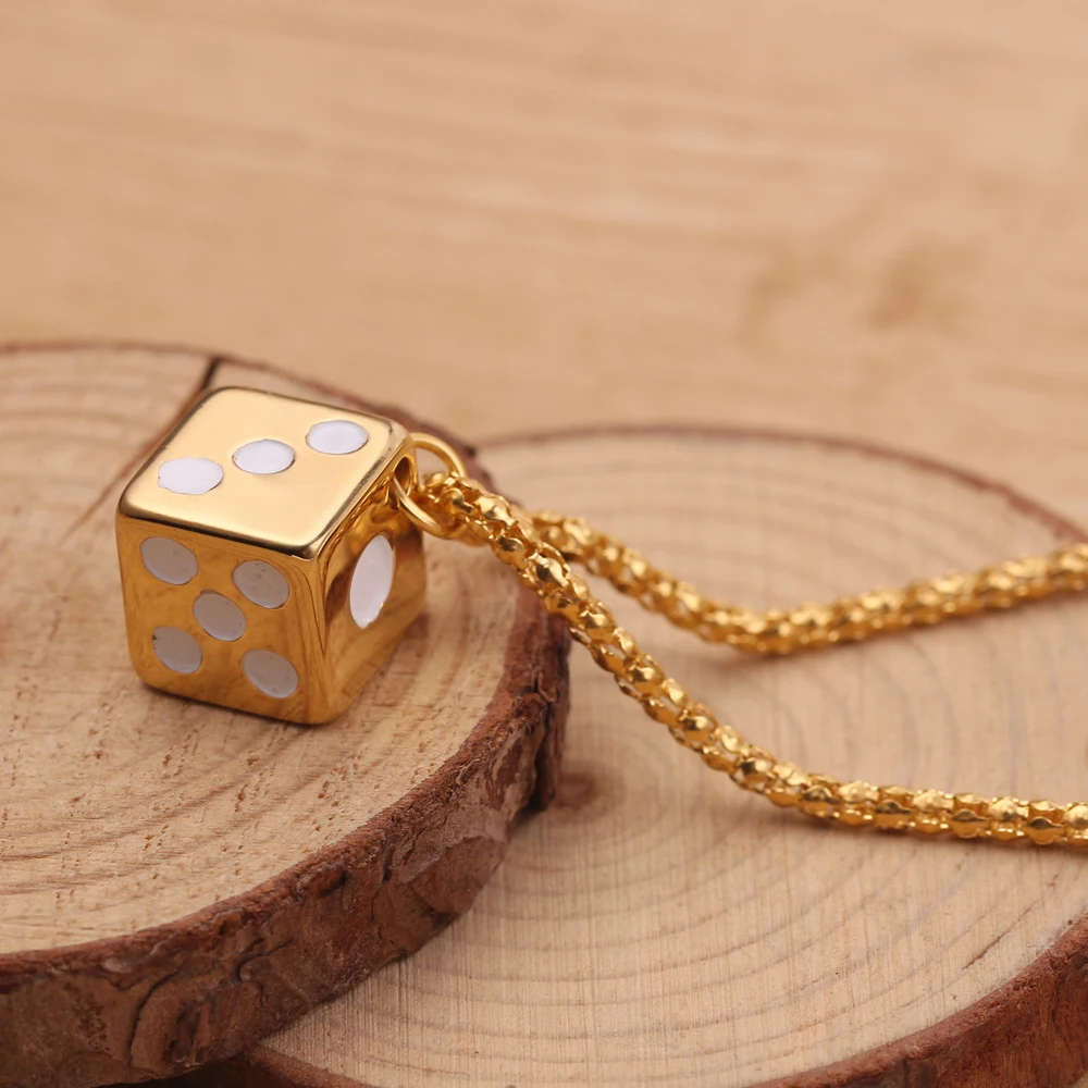 Новинка 2019 модные аксессуары ожерелье для пар счастливых костей кулон длинная