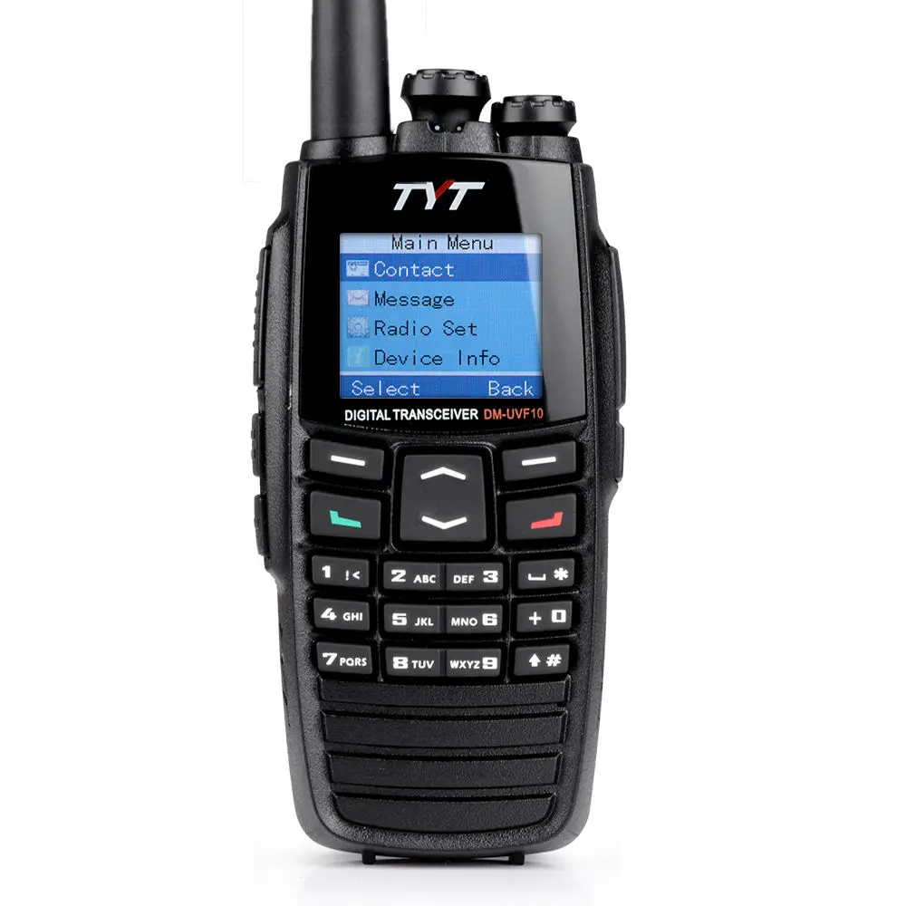 100% оригинальная функция GPS двойная частота VHF UHF TYT DPMR цифровой двусторонний