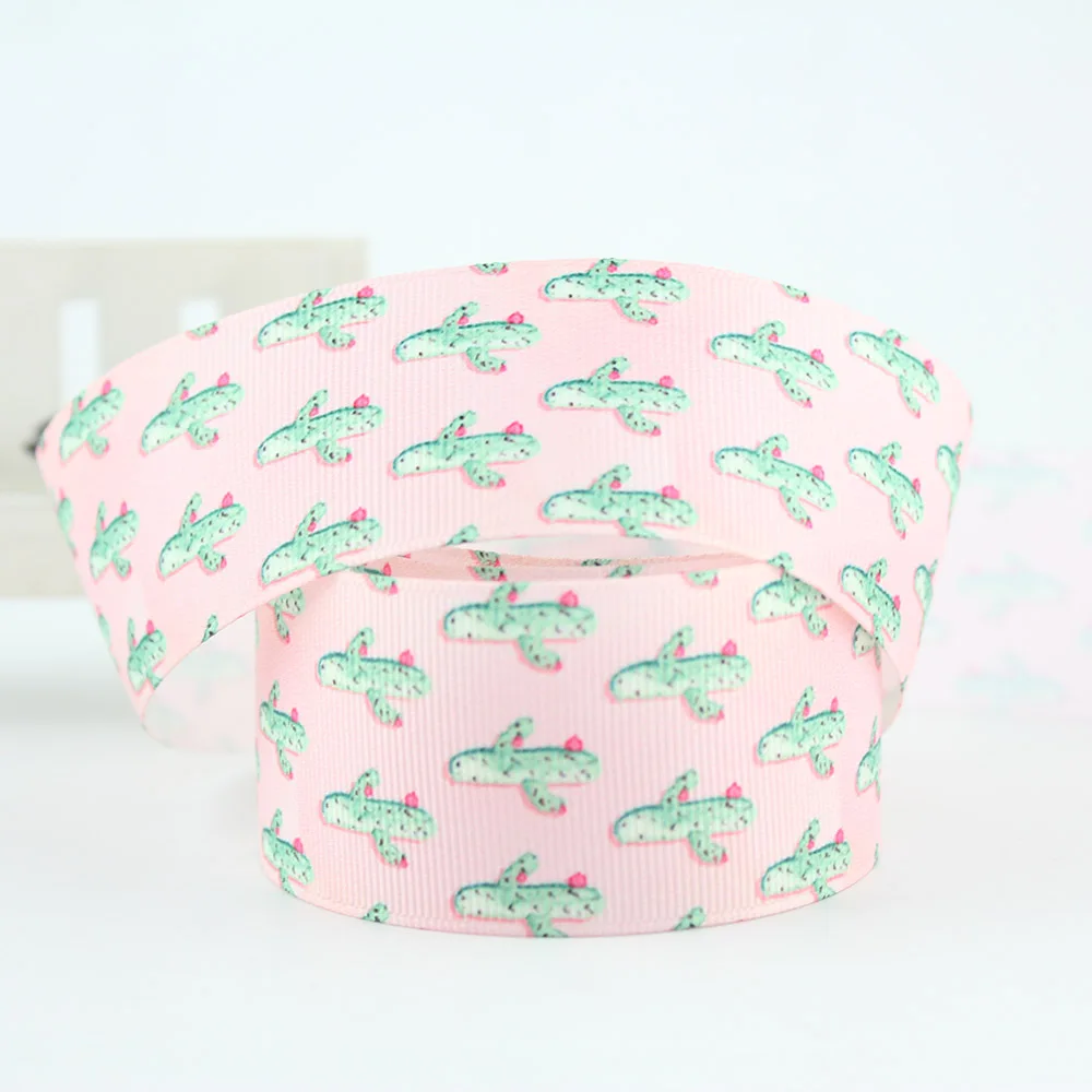1 1/2 &quotс принтом фрукты grosgrain с декоративным цветочным рисунком и ленточной