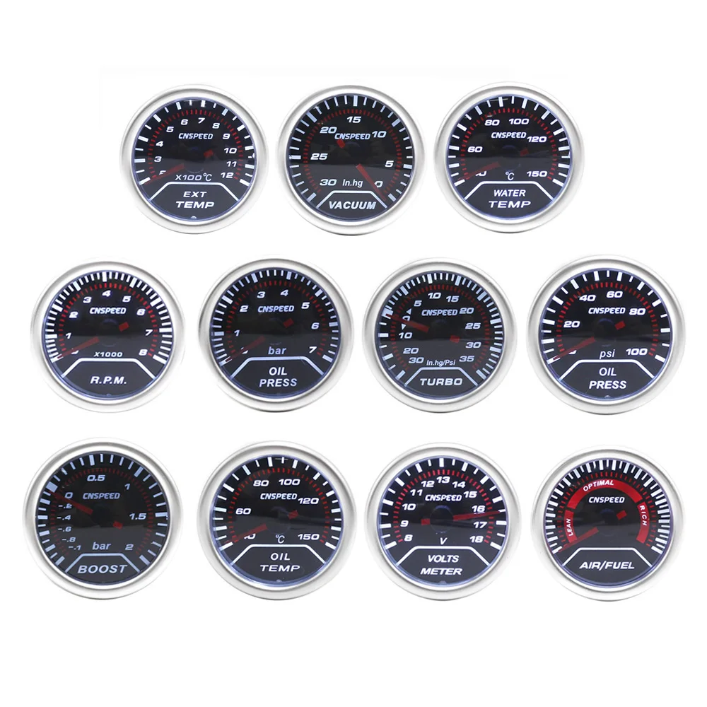 CNSPEED boost psi датчик температуры воды и масла вольтметр воздуха топлива EXT