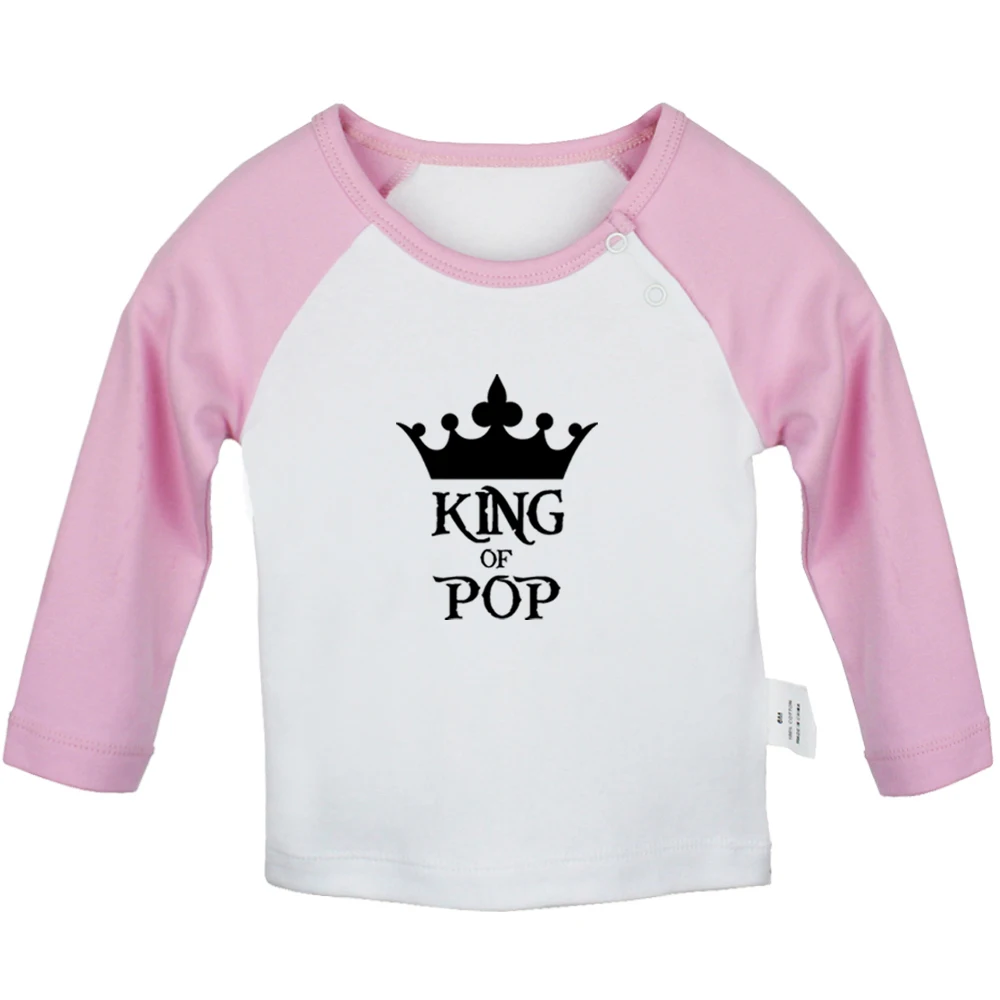 The king Imperial crown Alice in Wonderland Cute cartoon Deer Couples Newborn Baby T-Shirts Toddler Graphic Long Sleeve Tee Tops |